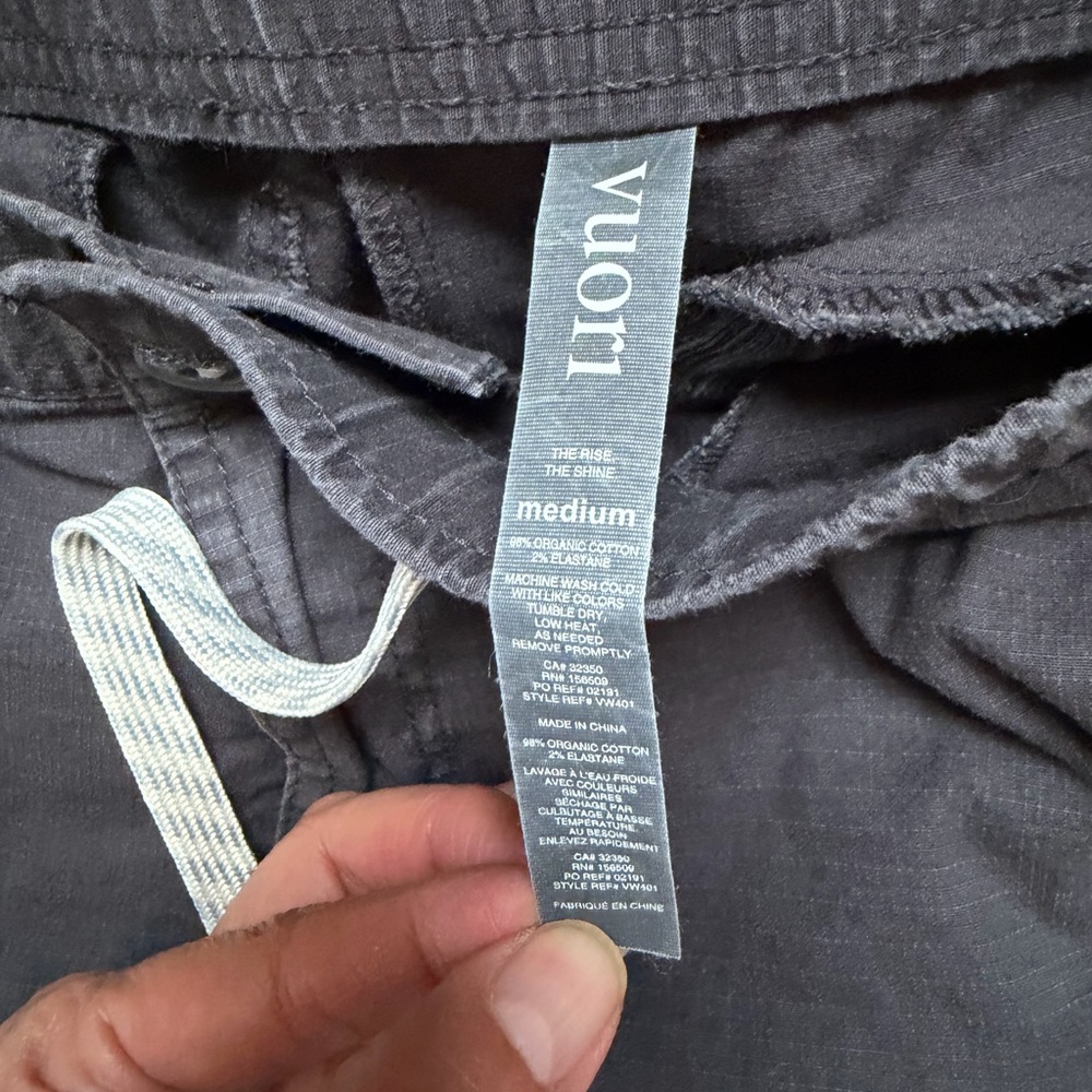 Vuori women’s gray Ripstop Pant - Picture 3 of 10
